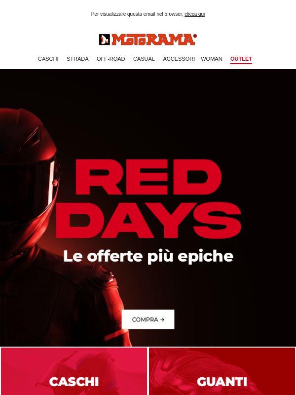 Iniziano i RED DAYS! ❤️‍🔥