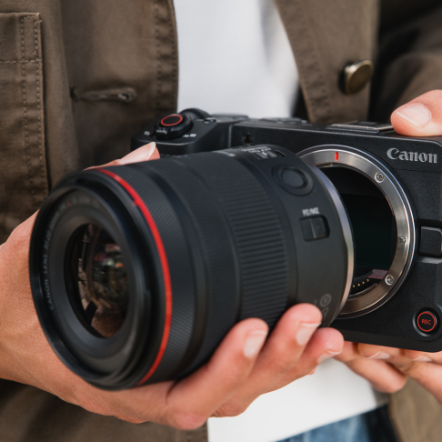 POWER ZOOM. BUILT IN.