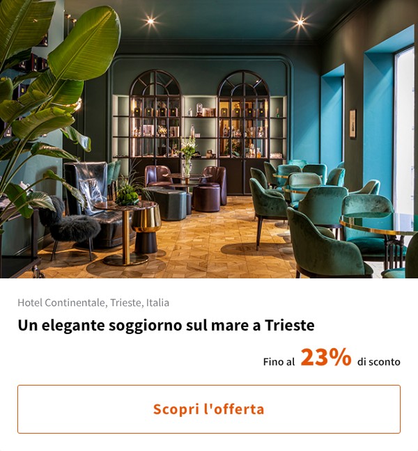 Un elegante soggiorno sul mare a Trieste
