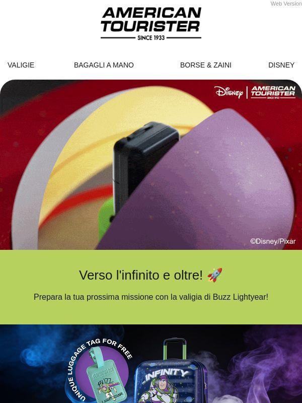 Porta indirizzi in omaggio con ogni valigia Toy Story🚀