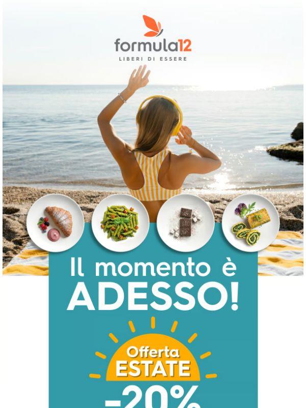 Prima di partire: -20% su tutto.