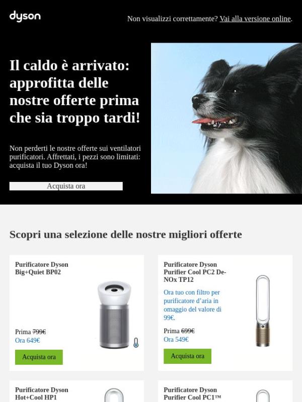 Il caldo è arrivato: approfitta delle nostre offerte