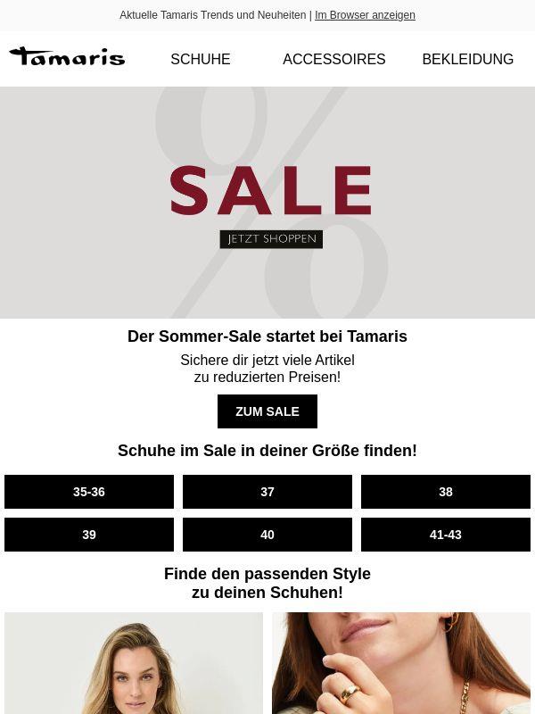 Der Sommer-Sale startet bei Tamaris ❤️