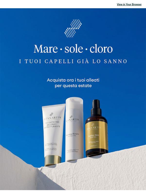 Sole, mare, piscina: e i tuoi capelli?🟠