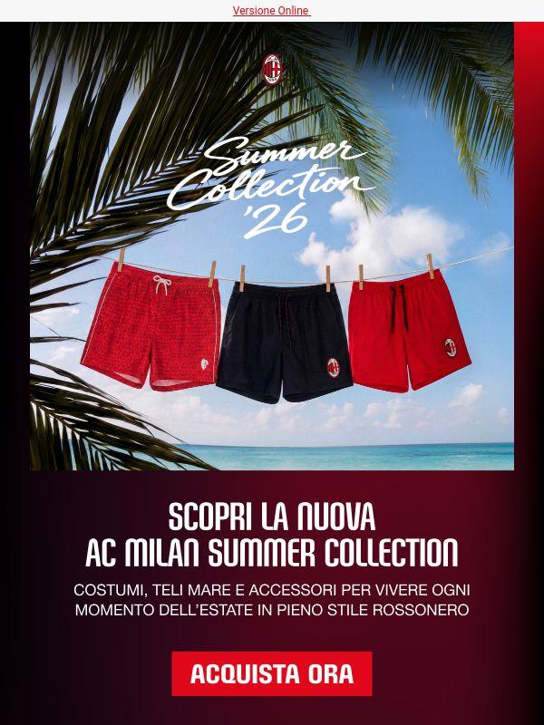 Scopri la nuova AC Milan Summer Collection