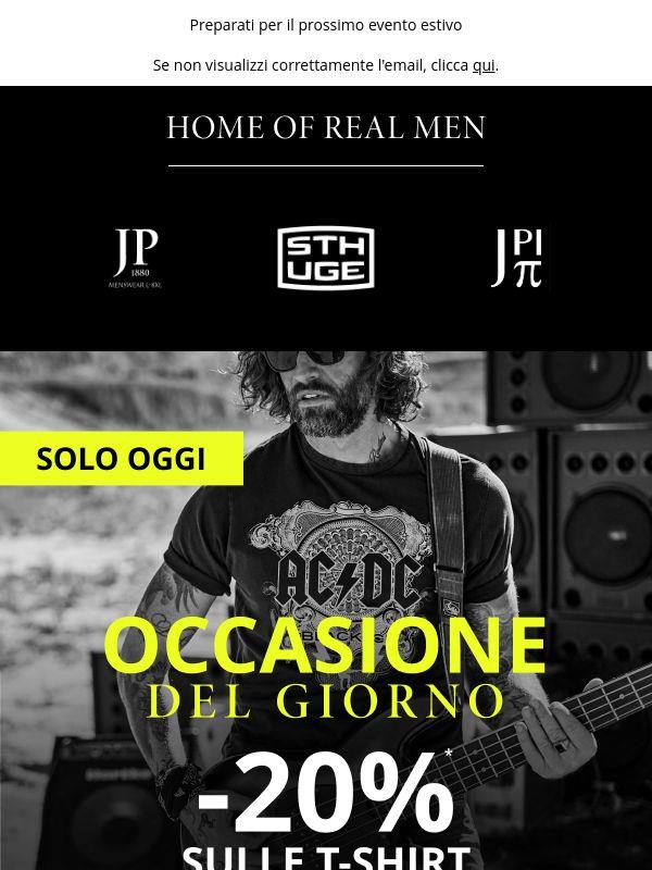 -20% sulle t-shirt Rock & Metal ⌛️ Chiamata finale:  offerta del giorno!