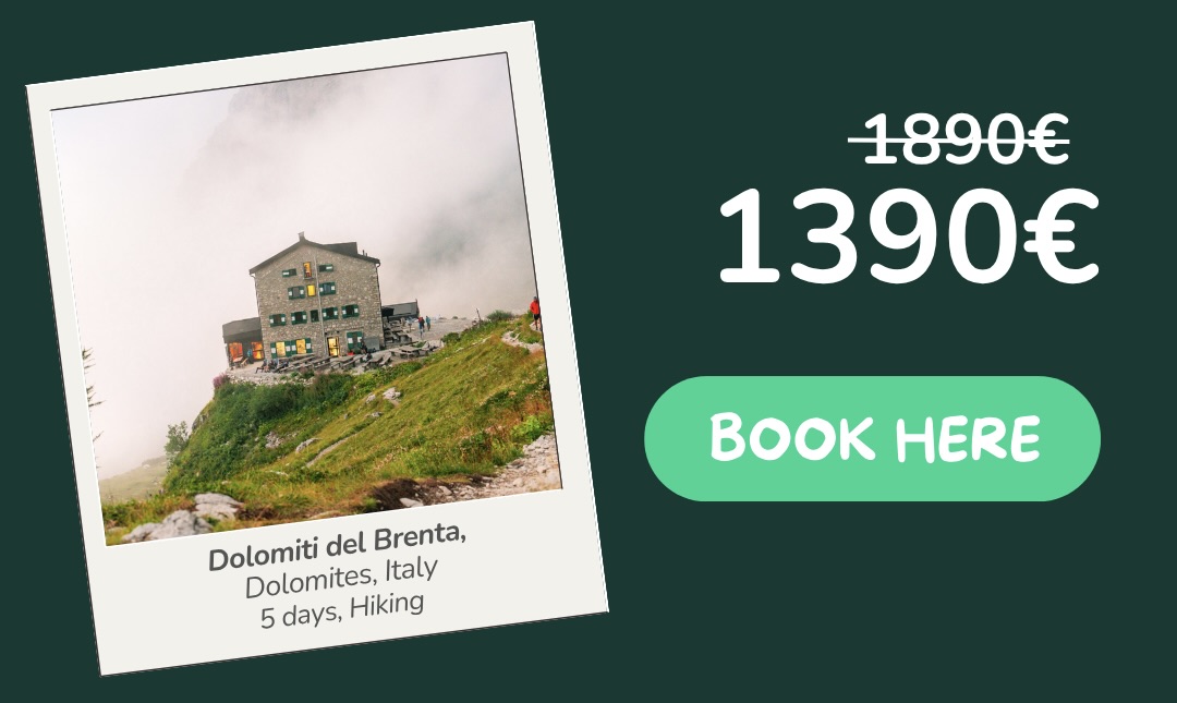 HIKING THE BRENTA DOLOMITES