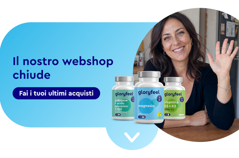 Il nostro webshop chiude