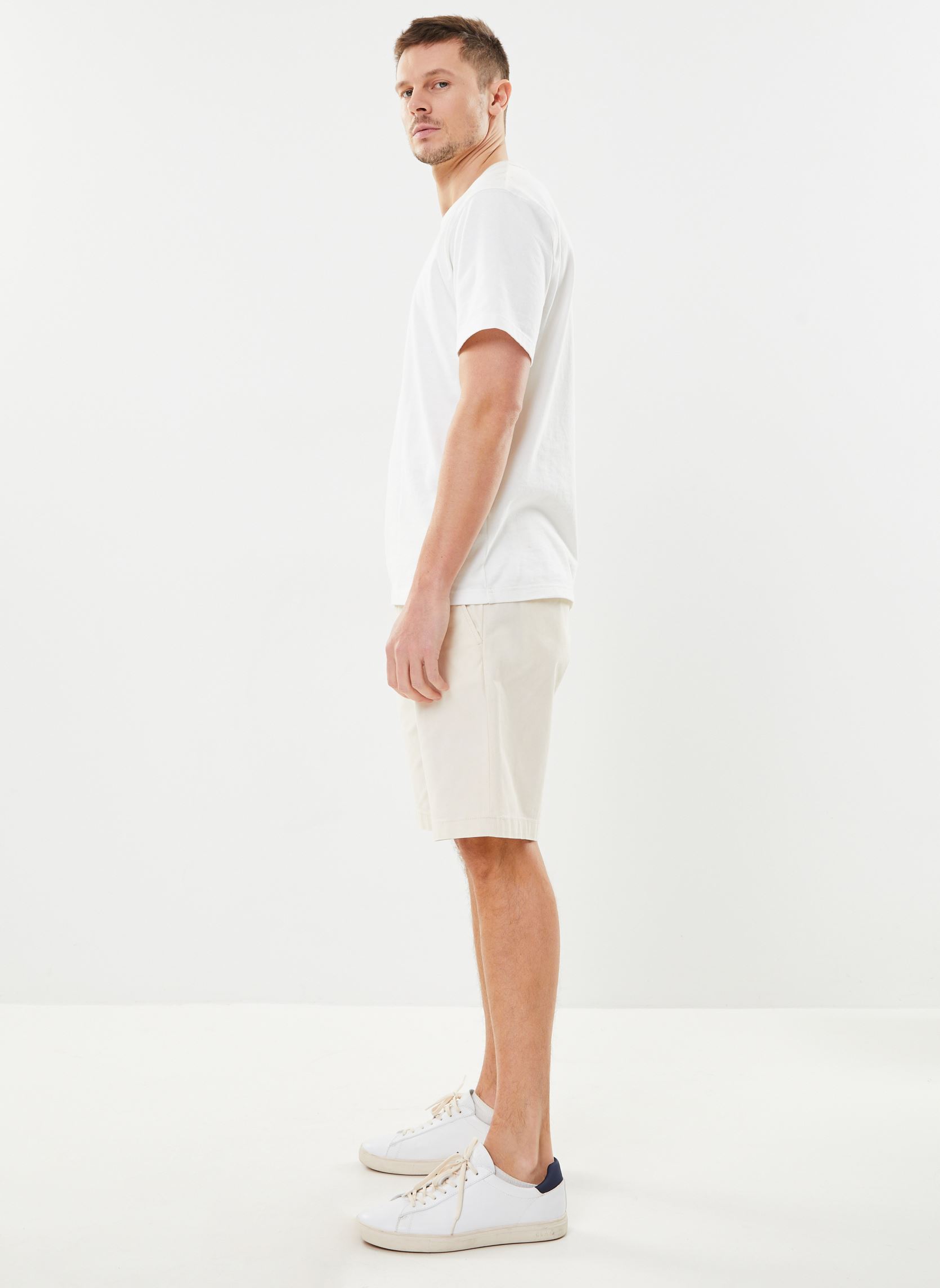 Marvin&Co Bermudas SAVARI bermuda homme blanc