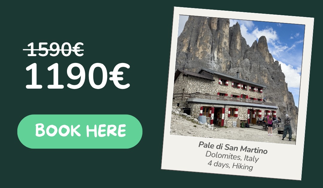 HIKING THE PALE DI SAN MARTINO