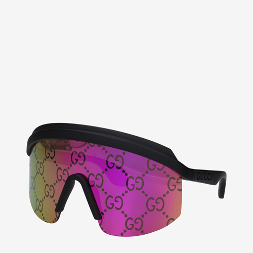 Gucci Sunglasses Women Acetate Black/Pink