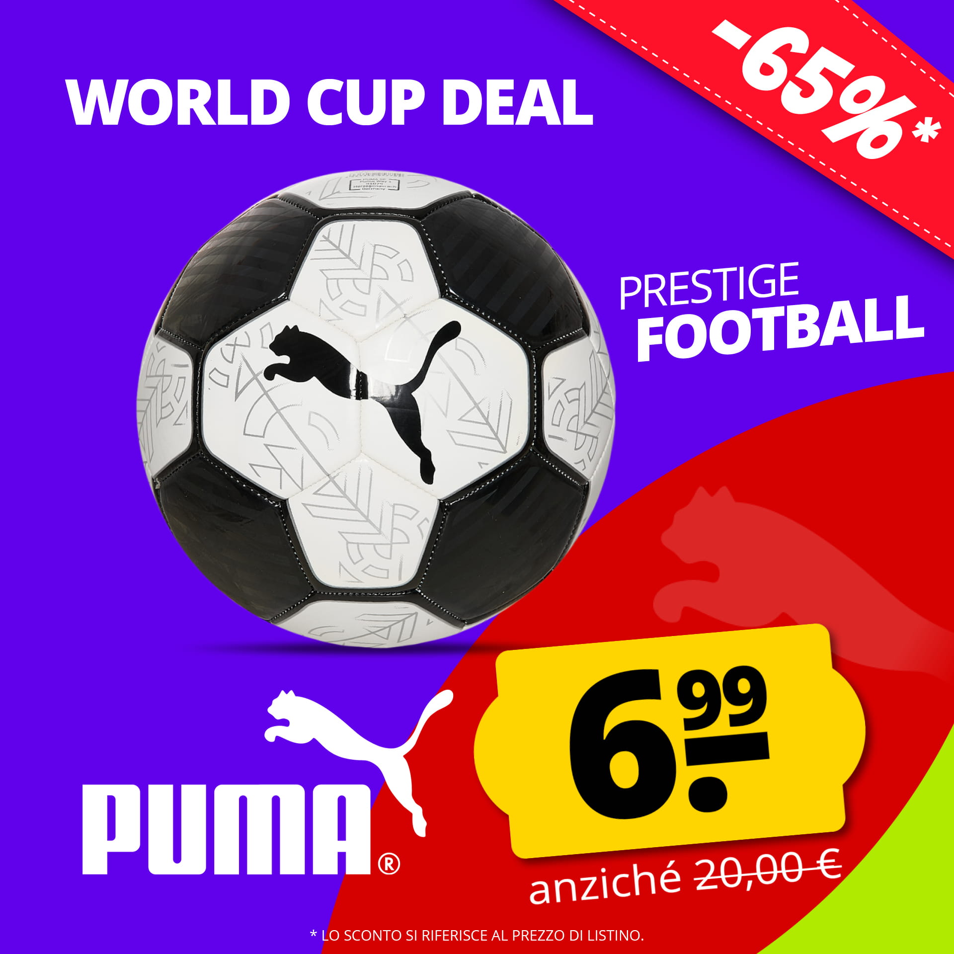puma prestigio pallone da calcio