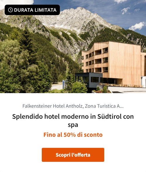 Splendido hotel moderno in Südtirol con spa
