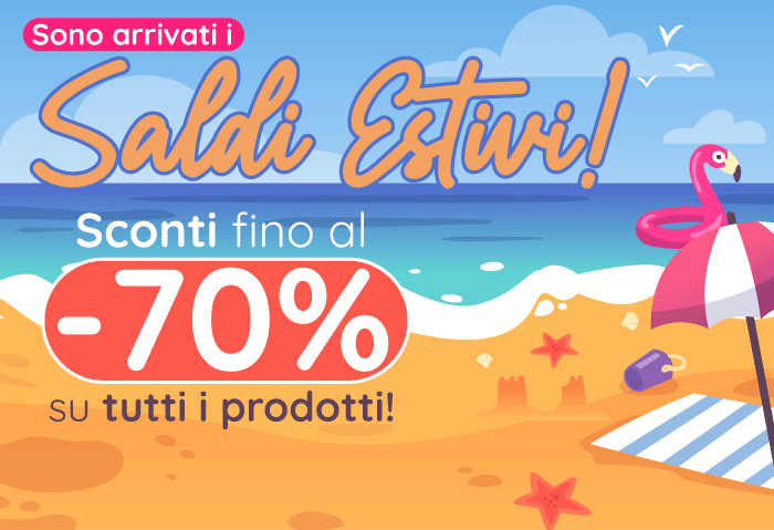 SCOPRI I SALDI ESTIVI