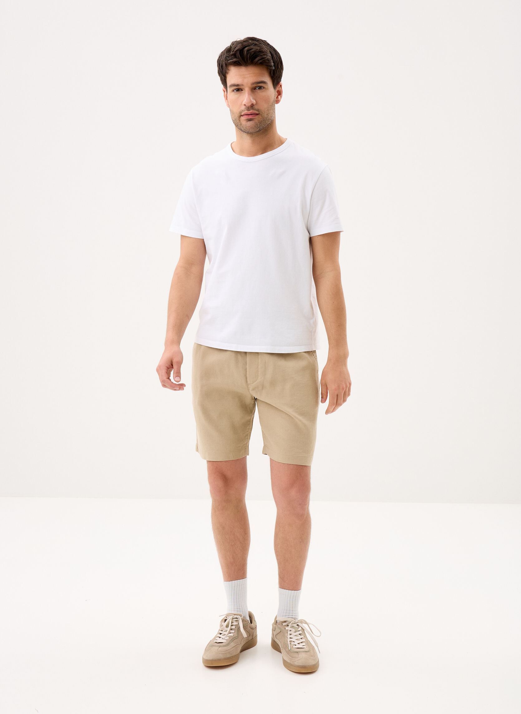 Tommy Hilfiger Shorts Dover 8 Po Sorona Li homme beige