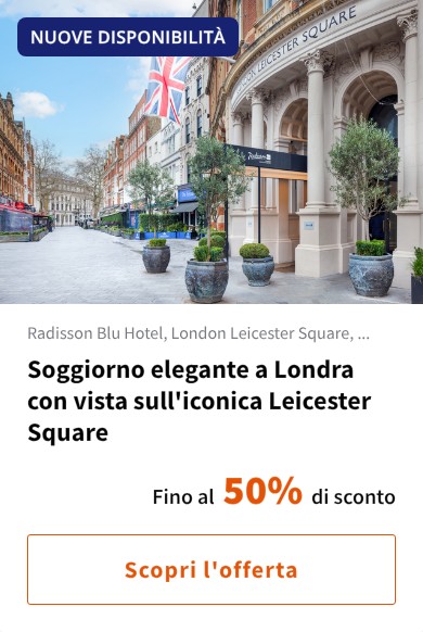 Soggiorno elegante a Londra con vista sull'iconica Leicester Square