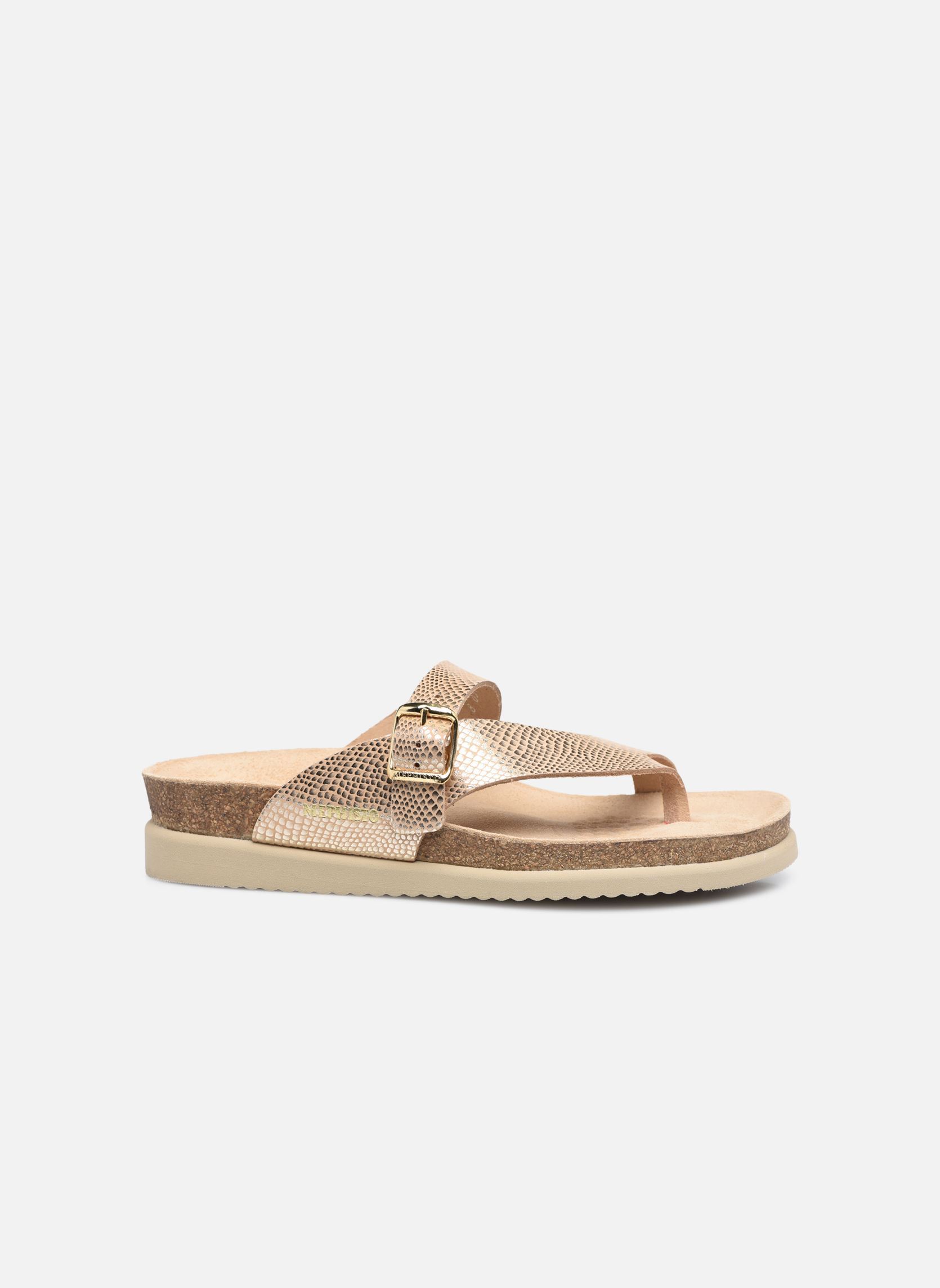 Mephisto Mules Helen mujer oro y bronce