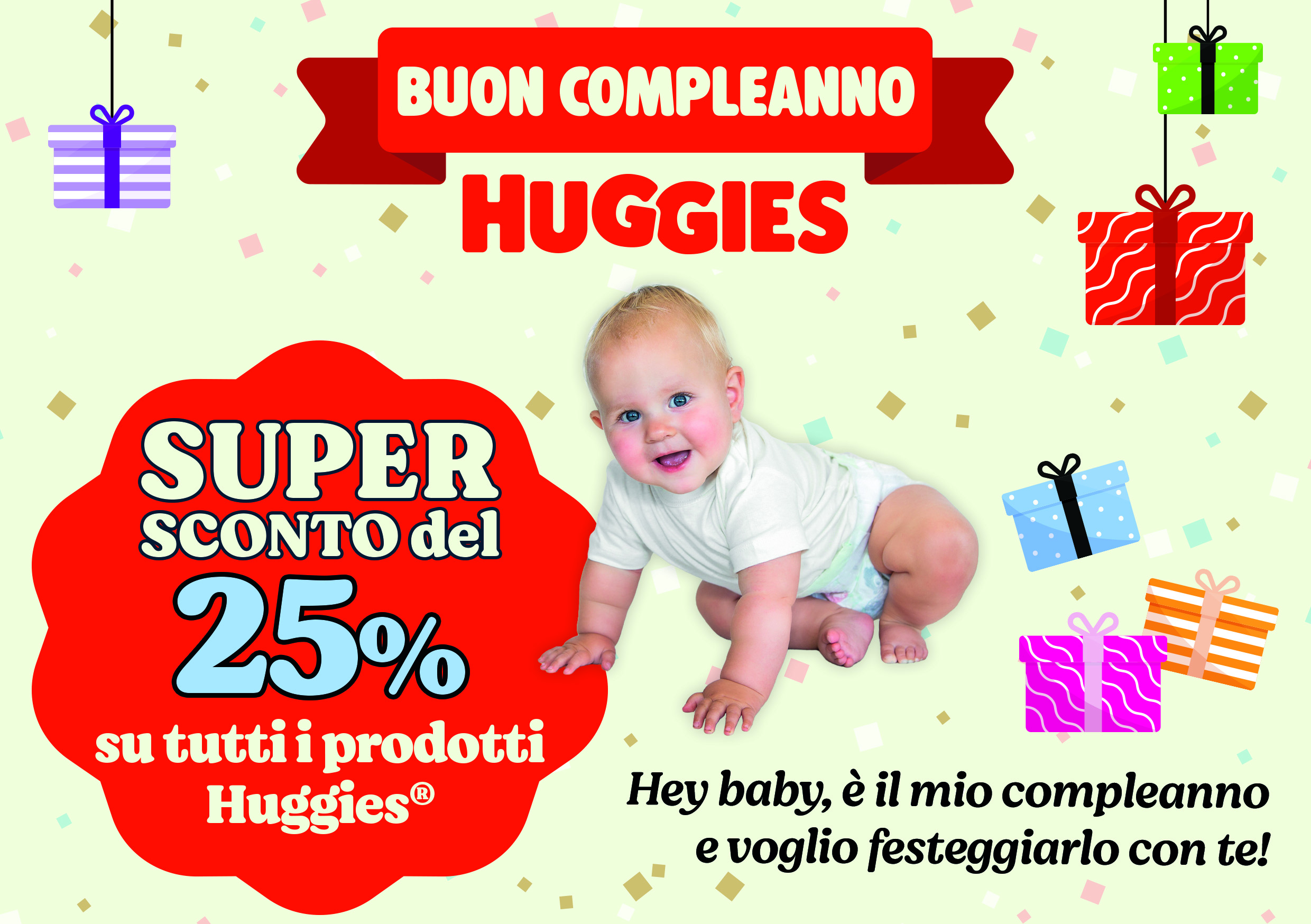 Compleanno Huggies