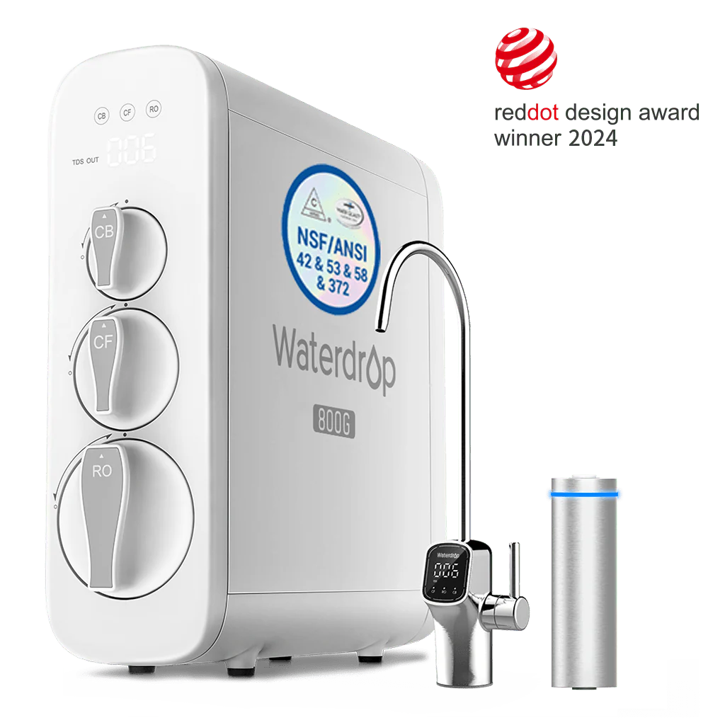 Image of Sistema RO senza serbatoio 800 GPD con luce sterilizzante UV - Waterdrop G3P800