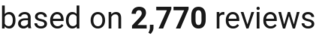 number of reviews