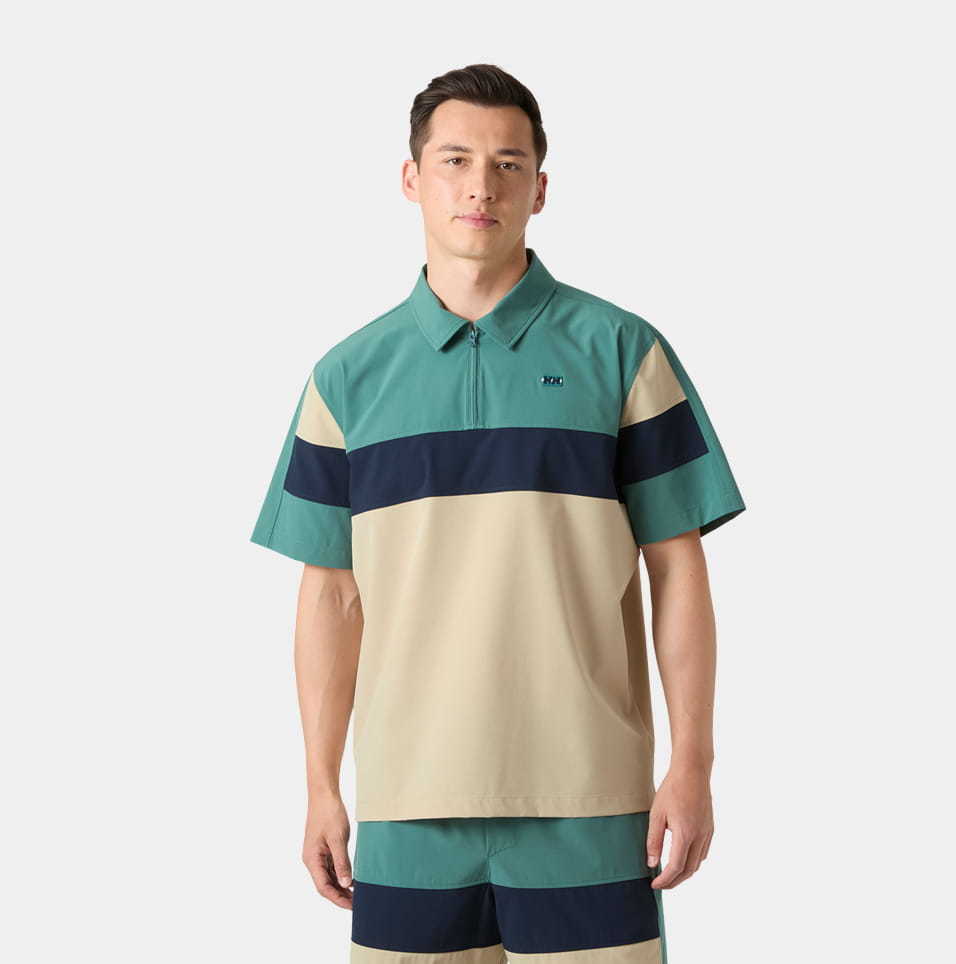 Men's Levante Quick Dry Half-Zip Short Sleeve