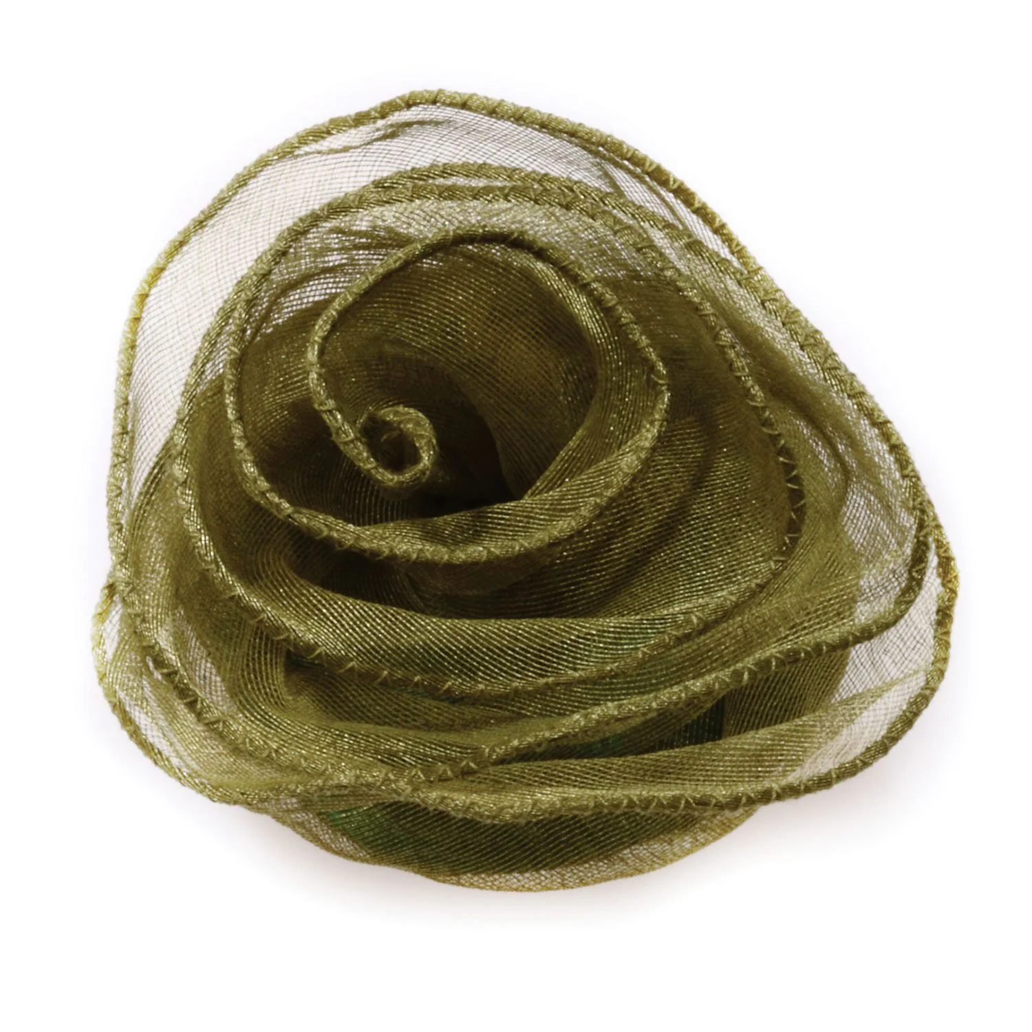 Image of Porta confetti in tessuto organza con zip, per bomboniere