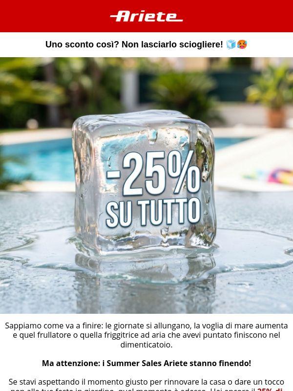 Tic tac... i Summer Sales stanno finendo
