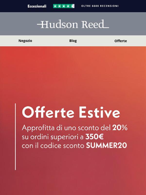 Qualità e design a prezzi speciali questa estate