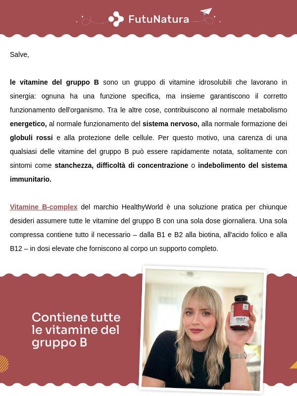 Un complesso, otto vitamine B 💛