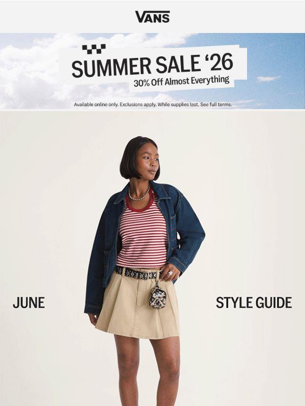 Bold summer statements