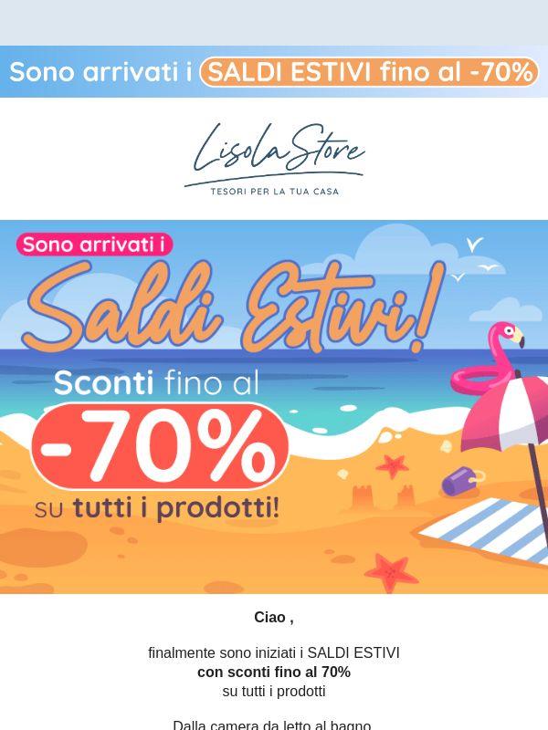 🌈 Il momento che aspettavi è qui: aprono ufficialmente i Saldi Estivi de LisolaStore
