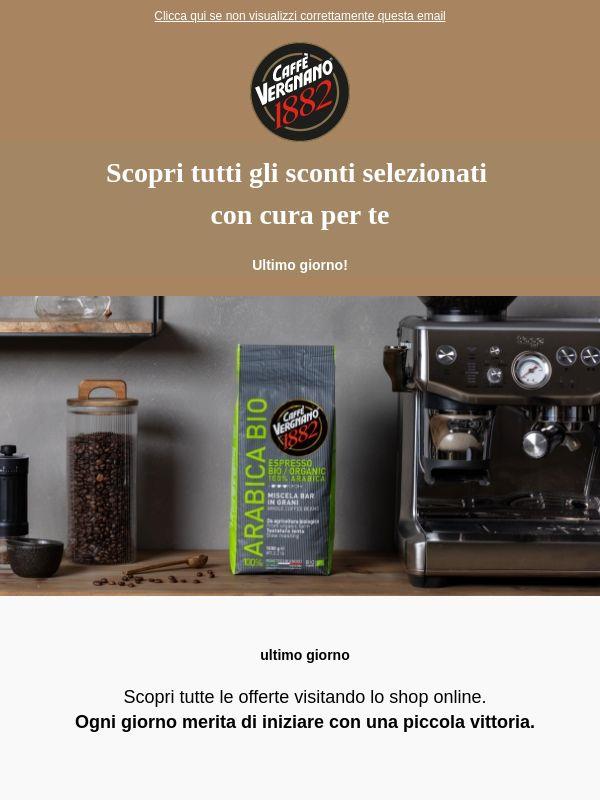 🌟 Ultimo giorno: Scopri gli sconti sui prodotti di Caffè Vergnano ☕