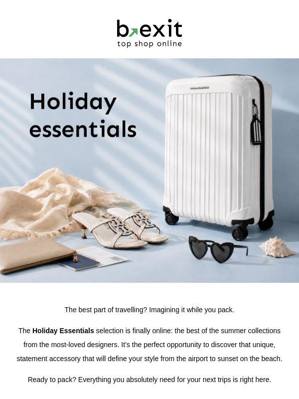 Summer Destination: Your Holiday Essentials ✈️