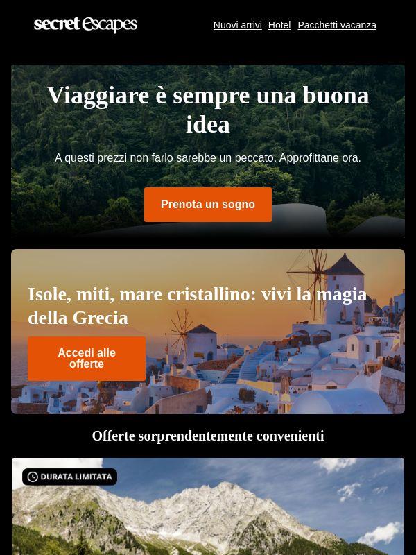 Stai pensando a: Italia?
