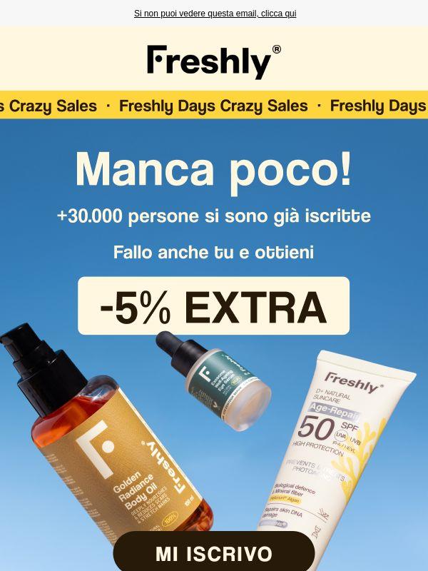 Freshly Fan, è importante! Mancano solo 2 GIORNI! 💥