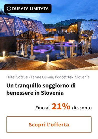 Un tranquillo soggiorno di benessere in Slovenia