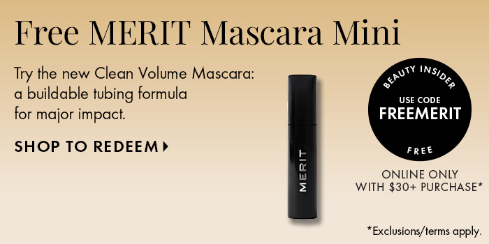 Free Merit Mascara Mini