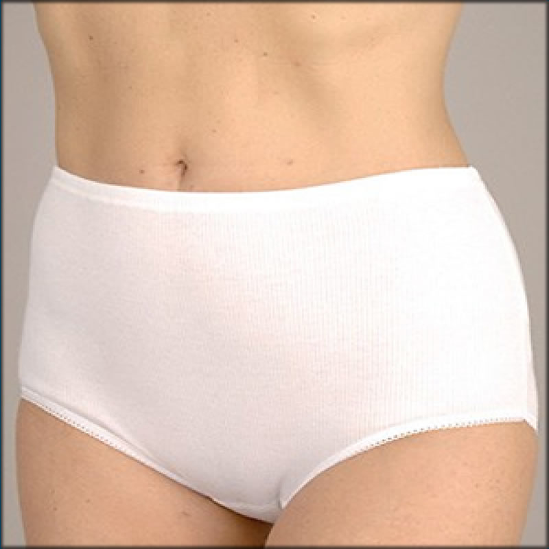 Image of MUTANDA VITA ALTA IN PURO COTONE BETTY DONNA EMMEBIVI