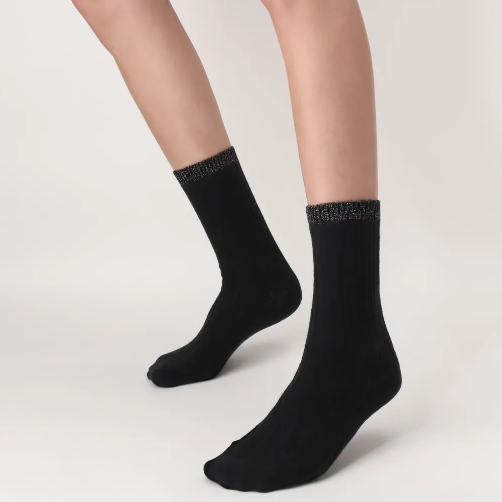 Image of CALZINO CORTO FASHION JASMINE DONNA OROBLU