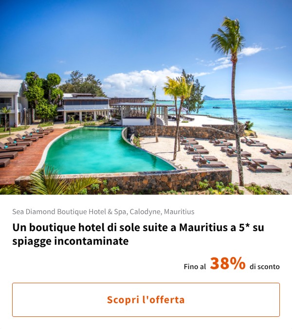 Un boutique hotel di sole suite a Mauritius a 5* su spiagge incontaminate