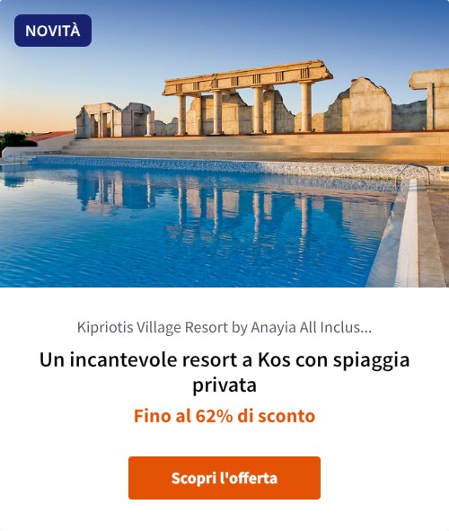 Un incantevole resort a Kos con spiaggia privata