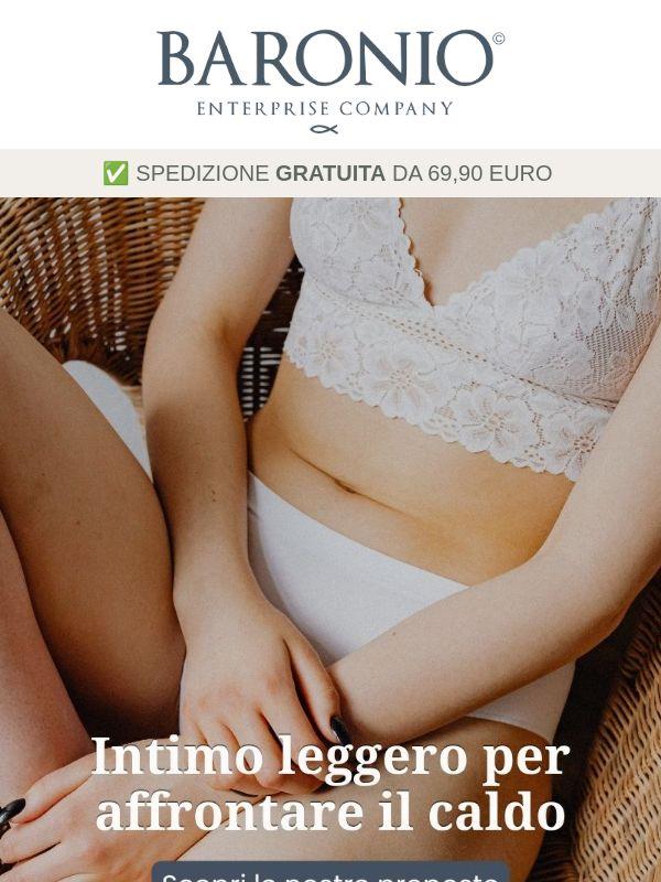 Intimo leggero per affrontare il caldo ☀️