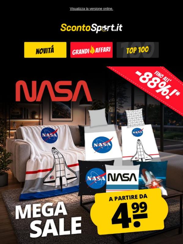 🚀 NASA Mega Saldi da 4,99 €