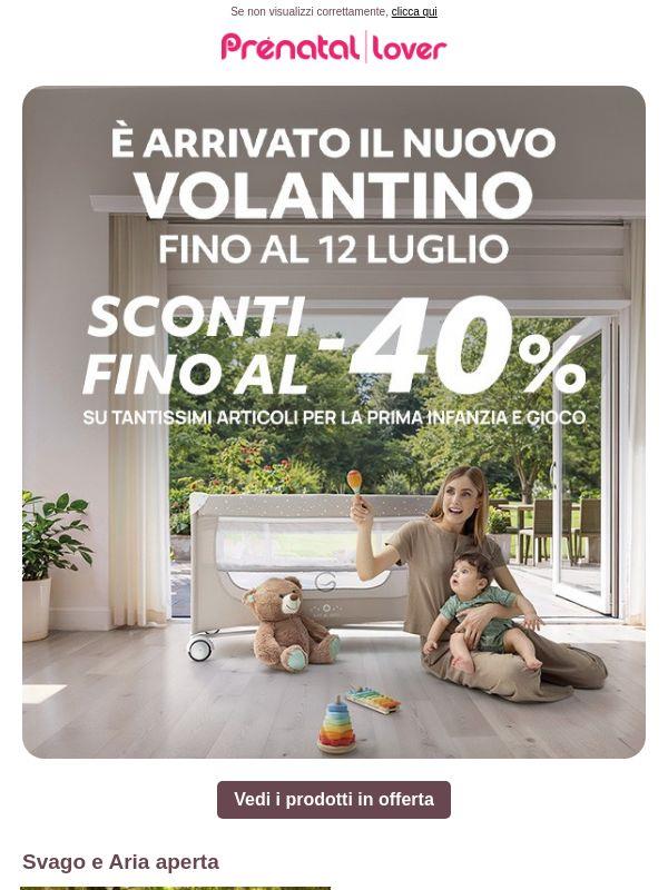 I migliori prodotti per il tuo bambino, ora fino al -40%!