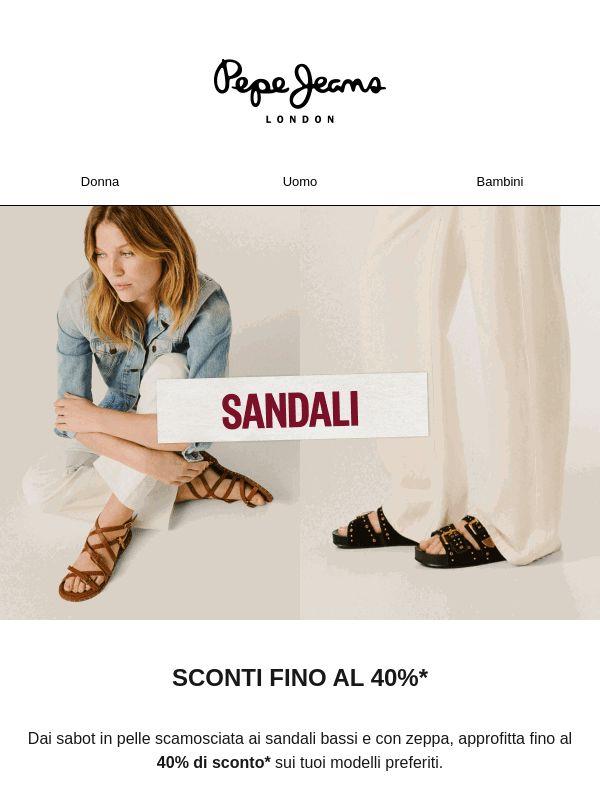 Sandali in promozione
