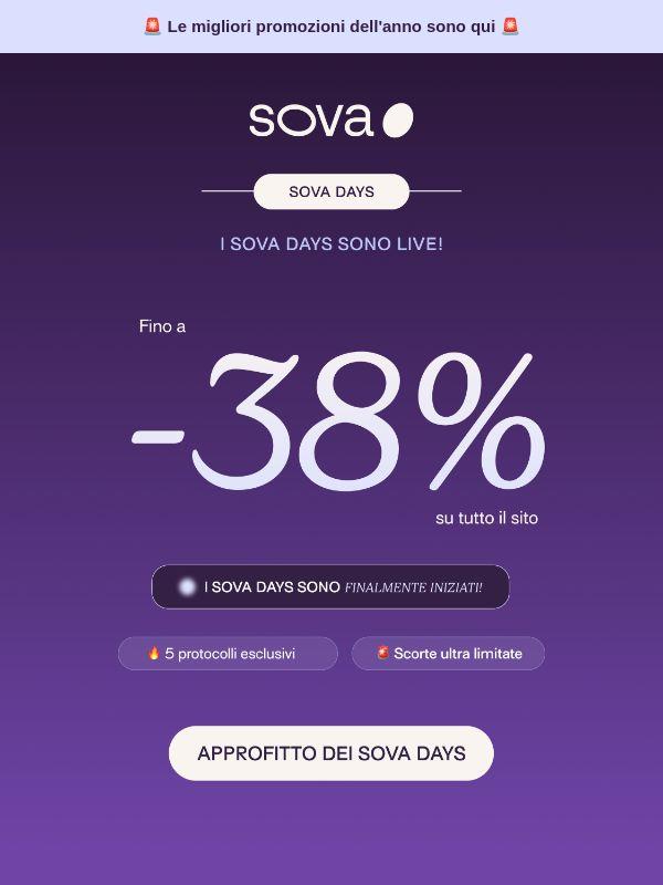 Le porte dei SOVA Days sono aperte!