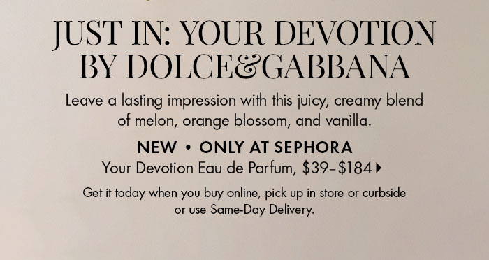 Dolce & Gabbana Your Devotion