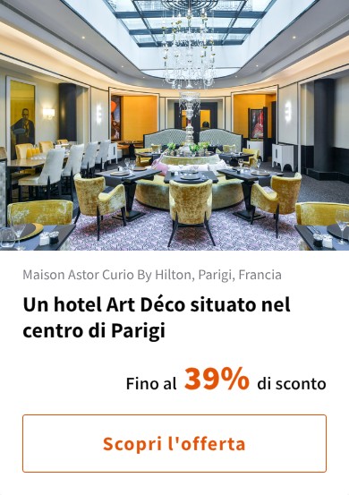 Un hotel Art Déco situato nel centro di Parigi