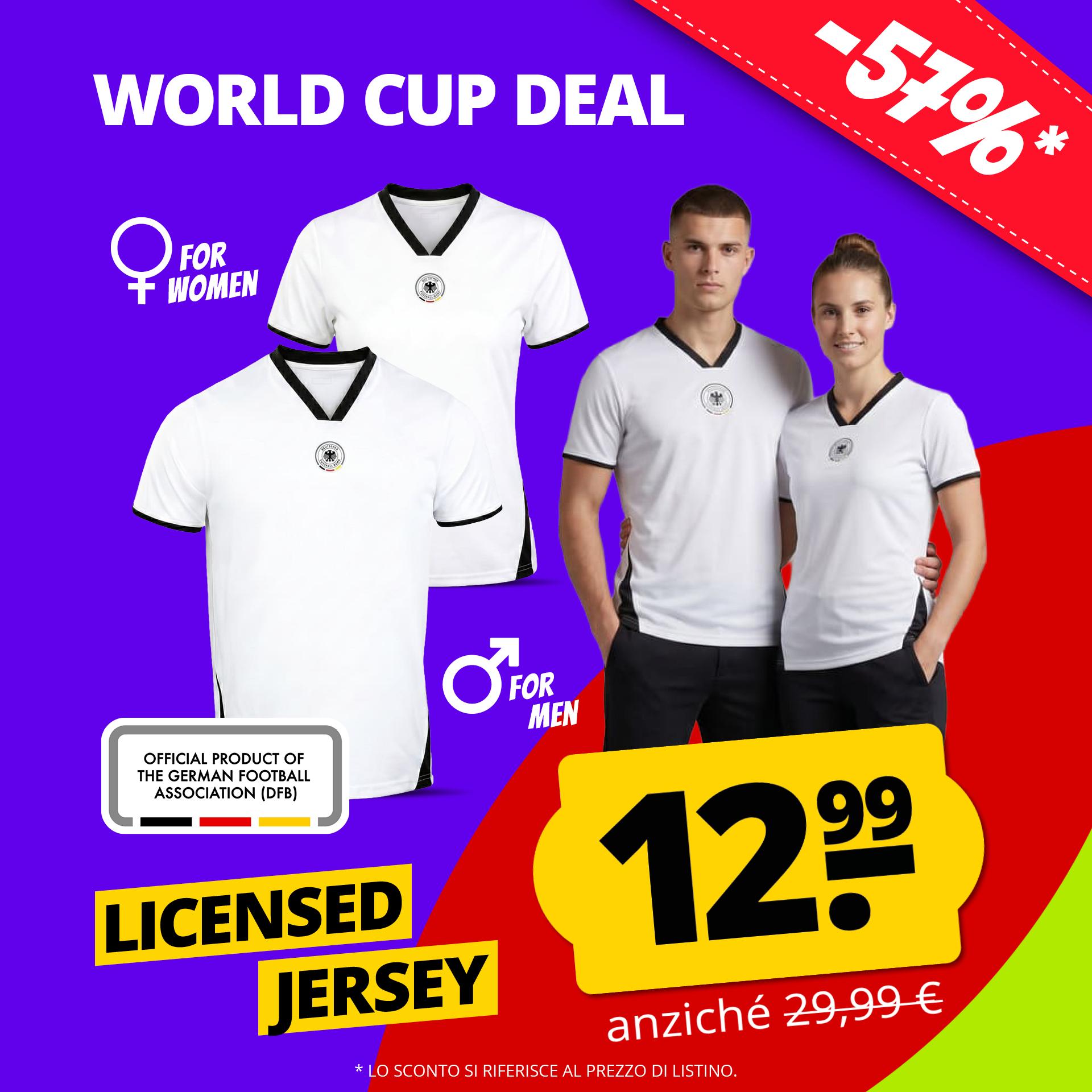 dfb germania uomo lizenz maglia