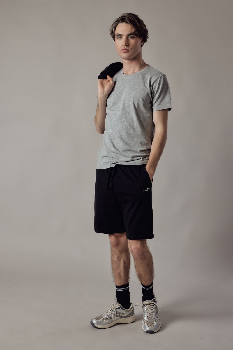 Pantaloncino in Jersey Nero
